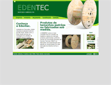 Tablet Screenshot of edentec.com.br