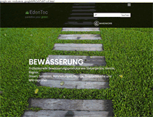 Tablet Screenshot of edentec.ch